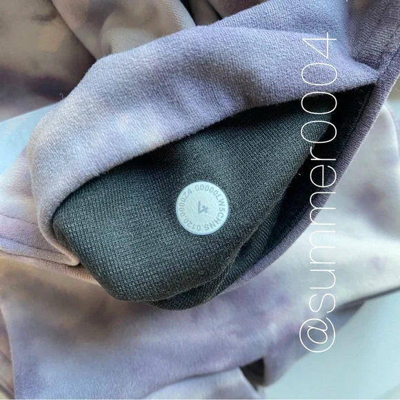 NWT Lululemon Align Criss Cross 25" Diamond Dye Pink Bliss Graphite Purp… - Picture 10 of 10